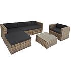 Rattan garden furniture Milano nature Cream