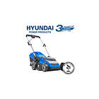 Hyundai HYM40LI380P 40V Lithium-Ion Cordless Battery Powered Roller Lawn Mower 38cm Cutting Width With & Charger
