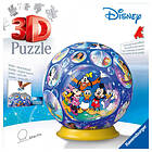 Ravensburger 3D Puslespill: Disney Characters 72 Brikker