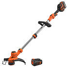 Black & Decker BCSTA5362 36v Cordless Grass Trimmer 330mm 2 x 2ah Li-ion Charger