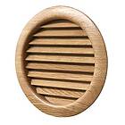 Oak Ventilation LGRS125QL Ventilation Grille Round Lacquered Recessed Diameter 140mm