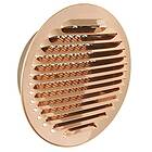 T.H.E. gtrp150r-y Ventilation Grill Round Recessed, Copper, 175 mm