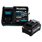 Makita Batterikit 40V XGT 4,0Ah och Snabbladdare Xgt 191J65-4 1X4.0Ah+Dc40Ra