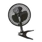 Signature S40007B 6 Inch 2 Speed Clip Fan with Adjustable Tilt, Black