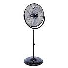 Draper 70429 230V Pedestal Fan, 18"/450mm, 120W, Fan for Office, Bedroom, Living Room, Kitchen, Black