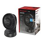 Honeywell QuietSet Oscillating Table Fan, Black – Personal and Small Room Fan wi