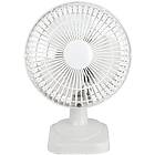 Status Desk Fan 6 Inch Portable Fan 2 Speed Adjustable Angle Fan White S6DESKFAN
