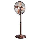 Tower T637000C Metal Pedestal Fan with 3 Speeds, Automatic Oscillation, 16”, 50W