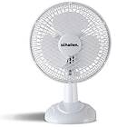 Schallen 6" Small Electric Modern Portable Air Cooling Fan with Tilt Feature for