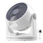 Woozoo by Ohyama, Silent desk fan / table fan, 34W, 23m², Oscillating, Vertically adjustable, Handle, 3 speeds, For office, living room, nex