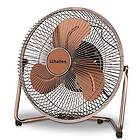 Schallen Small 9" Metal High Velocity Cold Air Circulator Adjustable Floor Fan w
