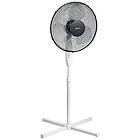 Amazon Basics Floor Fan with Oscillation Function 3 Speeds 40W Black