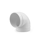 Fresh Böj 90° D100 mm Plast BÖJ 90GR CIRKULÄR 100MM 840491