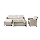 Out & Out Original Stockholm Chaise Lounge Set With Armchair