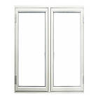 Outline Sidohängt Fönster 3-Glas Aluminium 2-Luft HFSA2 Alu 130x80 Vä/Hö 13x8