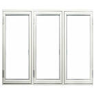 Outline Sidohängt Fönster 3-Glas Aluminium 3-Luft HFSA3 Alu 180x100 Vä/Vä/Hö 18x10