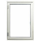 Outline Sidohängt Fönster 3-Glas Aluminium HFSA Alu 80x130 Vä/Hö 8x13