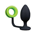 Ouch! Glow in the Dark Butt Plug with Cock Ring