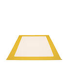 Pappelina Ilda Teppe mustard, 180x180 cm