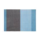 Tica copenhagen Stripes by , horisontell, gångmatta Blue-steel grey, 90x130 cm