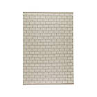 Kateha Brick matta light grey, 170x240 cm
