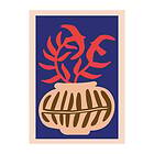 Paper Collective Floral Wings poster 50x70 cm