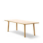 Fredericia Furniture Taro 6106 matbord ljus oljad ek, 220x93,5cm