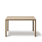 Fredericia Furniture Piloti 6720 soffbord ljus oljad ek, höjd 35 cm