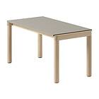 Muuto Couple 1 Plain sofabord 40x84x40 cm Taupe-oak