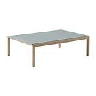 Muuto Couple 3 Plain tables Basses 120x84x35 cm Pale blue-oak