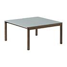 Muuto Couple 2 Plain soffbord 80x84x40 cm Pale blue-dark oiled oak