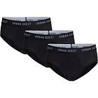 Urban Quest The Bamboo 3-pack Briefs (Herr)