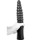 All Black Rainer Anal Dildo 33cm