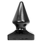 All Black Vinyl Anal Plug 21.5 cm