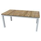 Venture Design Coffee Table Brasilia 60*110*45 Vit Alu / Teak 9299-400