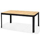 Lifestylegarden Matbord Portals Dark 161 cm PORTALS rect. table 161*95*75(h) cm, teak top, black ALU 41352