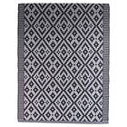 Classic Textiles Delsbo Matta Mörkgrå/Vit 70x250