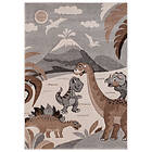 KM Home Atlas Jurassic Matta Grå 140x200
