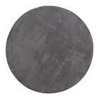 KM Home Soft Matta Rund Grafit 240