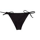 Calvin Klein W St Side Tie Int Pow Rib-s Bikini Bla Svart (Naisten)