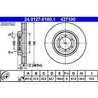 ATE Bromsskiva 24.0127-0100.1