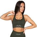 Gavelo Booster Forest Green Sports Bra