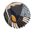 CC-Tapis Feathers Rug Round