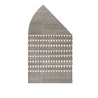 CC-Tapis Plasterworks A Rug Black and White