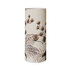 HKliving Cylinder Lampskärm Ø28,5x68 cm Linne Brun