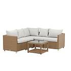 Venture Design Loungegrupp Vamos Utomhus modulsoffa 3+2+1 Natur / Sand dyna 9612-007