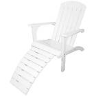 Baltic Garden Däckstol Kungsholm med Fotpall KUNGSHAMN deck chair incl. foot stool 500378-6