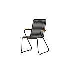 Venture Design Matstol Bois Diningchair Steel Black / Dark Grey Rope 9558-005