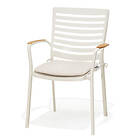 Lifestylegarden Stol Portals Light PORTALS carver easy chair, light ALU 41300