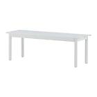 Venture Design Bænk Moderna Modena Bench, White, Aluminium, 130 2096-400